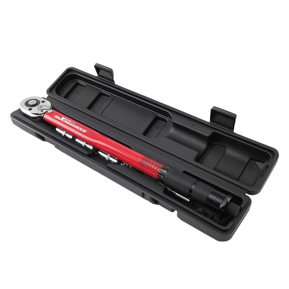 Chiave Dinamometrica 1/2 28-210Nm for Auto Moto 3 Bussole 17/19/21mm