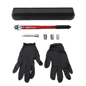 Chiave Dinamometrica 1/2 28-210Nm for Auto Moto 3 Bussole 17/19/21mm