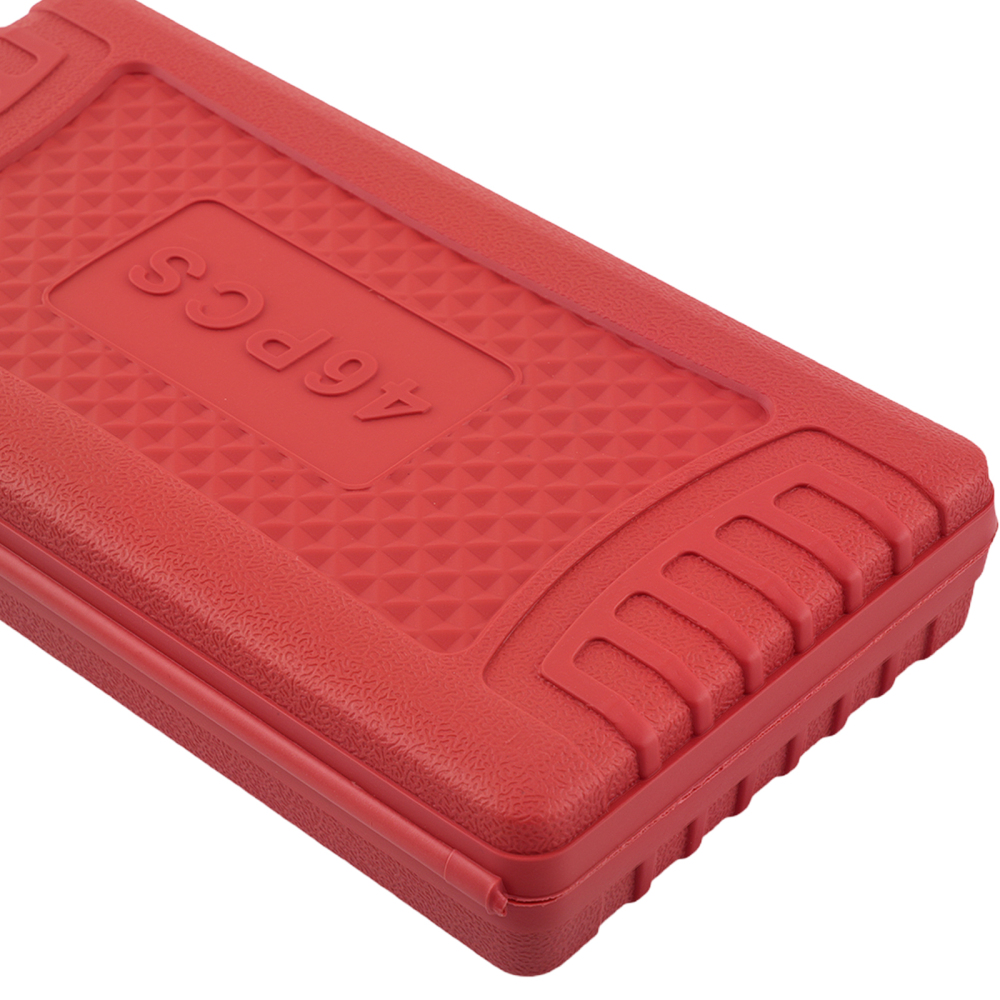 Kit 46 Pezzi Attrezzi Bussole for Auto Garage Cricchetto 1/4 4-14mm