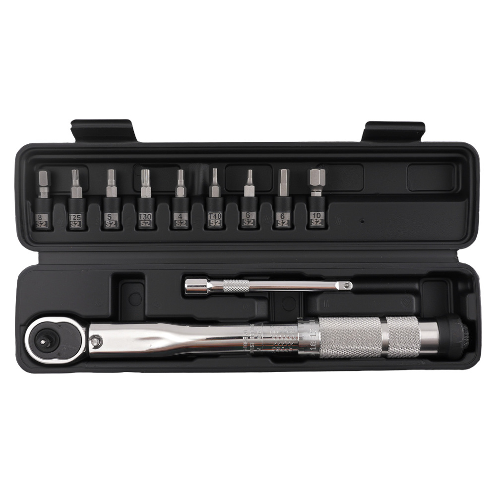 Bike Assembly Tool Set Torque Wrench 5-25Nm with Allen Keys and Carrying compatible for Case