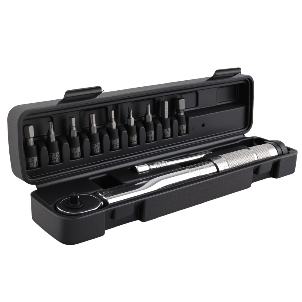 Bike Assembly Tool Set Torque Wrench 5-25Nm with Allen Keys and Carrying compatible for Case