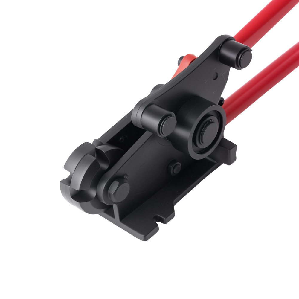 52in Manual Rebar Bender Cut 5/8in #5 Bend 3/4in #6 Steel Handle Tool