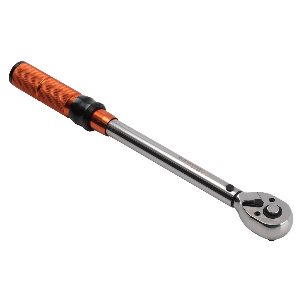 Chiave Dinamometrica 3/8 5-60 Nm Kit 40 Pezzi con Adattatori e Bussole Esagona