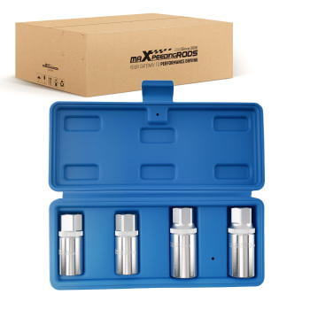 Estrattore for Prigionieri Bulloni CRV 4 Pezzi 6-8-10-12mm Attacco 1/2