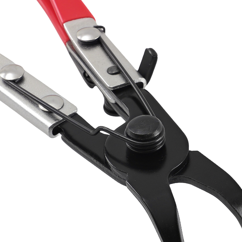 210mm Angled Hose Clamp Tool Steel Construction 65mm Opening with Lock