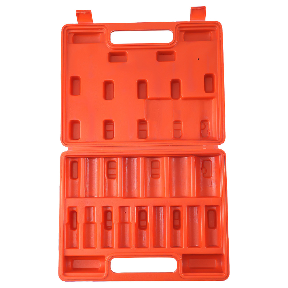 1/2 Deep Impact Socket Set 6 Point 18PC 10mm-32mm 50BV30 Chrome 78mm