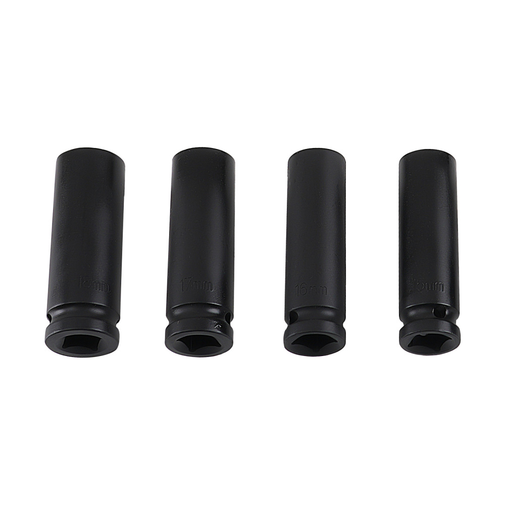 1/2 Deep Impact Socket Set 6 Point 18PC 10mm-32mm 50BV30 Chrome 78mm