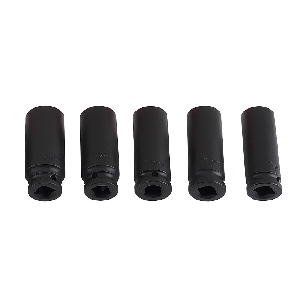 1/2 Deep Impact Socket Set 6 Point 18PC 10mm-32mm 50BV30 Chrome 78mm