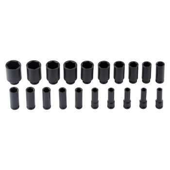 20 Bussole 1/2 Pollice Impatto CR-V 10-38mm for Veicoli Leggeri