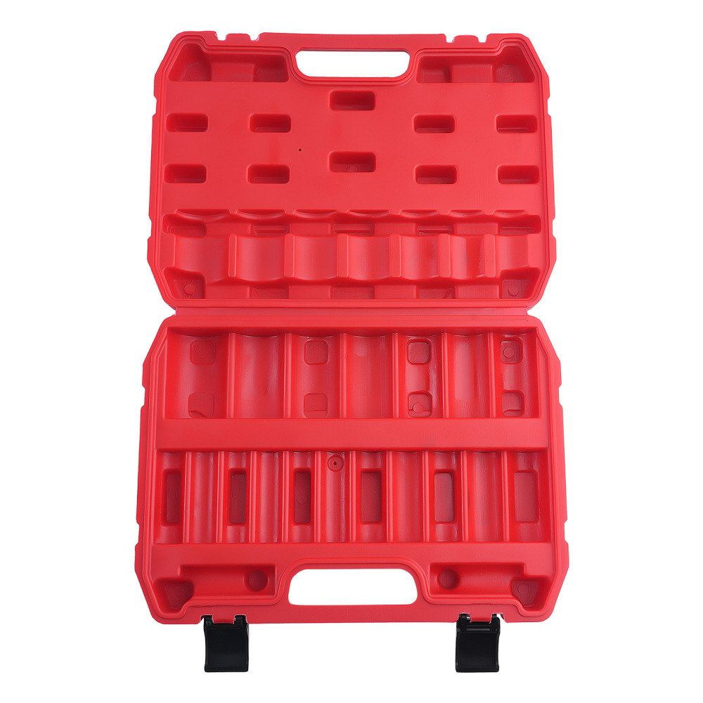 Douilles à Choc 1/2 Pouce 6 Pans 10-38mm CR-V 20 Pièces for Outil Auto