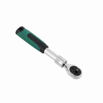 3 Piece Extendable Ratchet 1/4 3/8 1/2 Drive 72-Tooth Quick Release Wrench Set