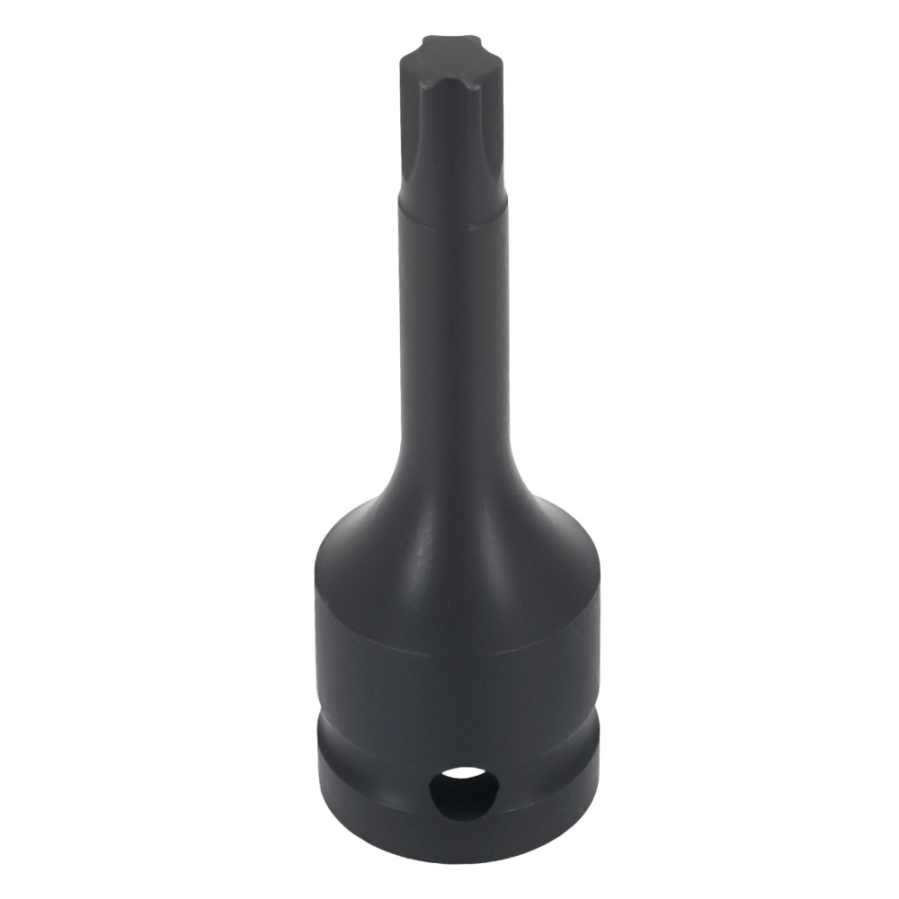 1/2 Drive Impact Star Bit Socket T50 78mm Chrome Molybdenum Black Phosphate