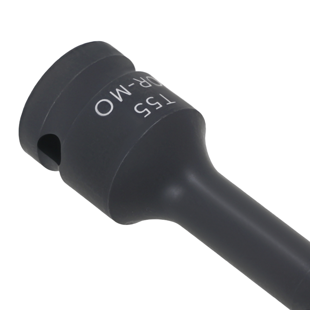 1/2 Drive Impact Socket T55 78mm Star Bit 6 Point Cr-mo Tool Black Phosphate
