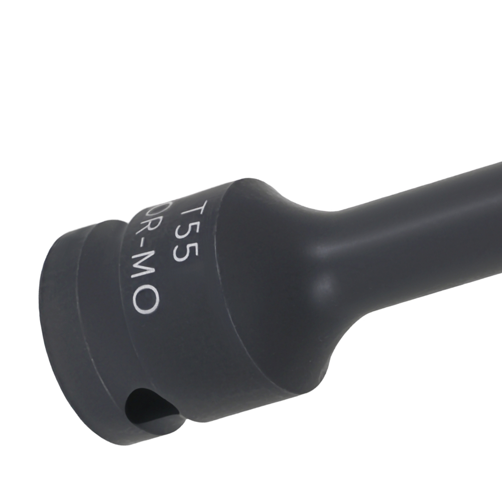1/2 Drive Impact Socket T55 78mm Star Bit 6 Point Cr-mo Tool Black Phosphate