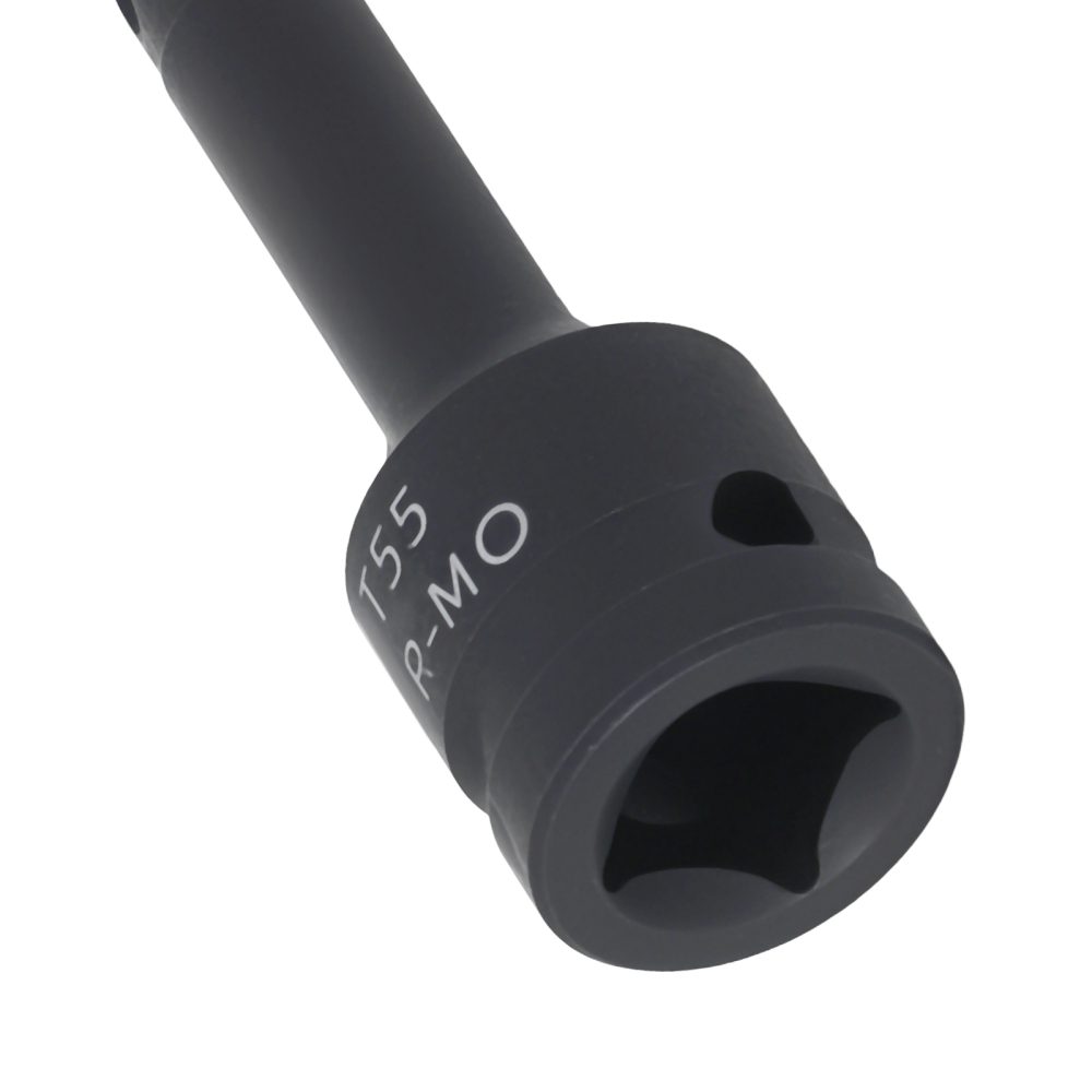 1/2 Drive Impact Socket T55 78mm Star Bit 6 Point Cr-mo Tool Black Phosphate