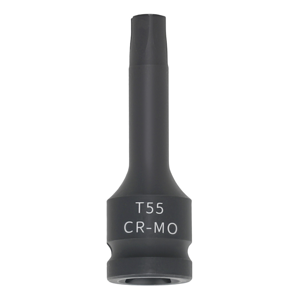 1/2 Drive Impact Socket T55 78mm Star Bit 6 Point Cr-mo Tool Black Phosphate