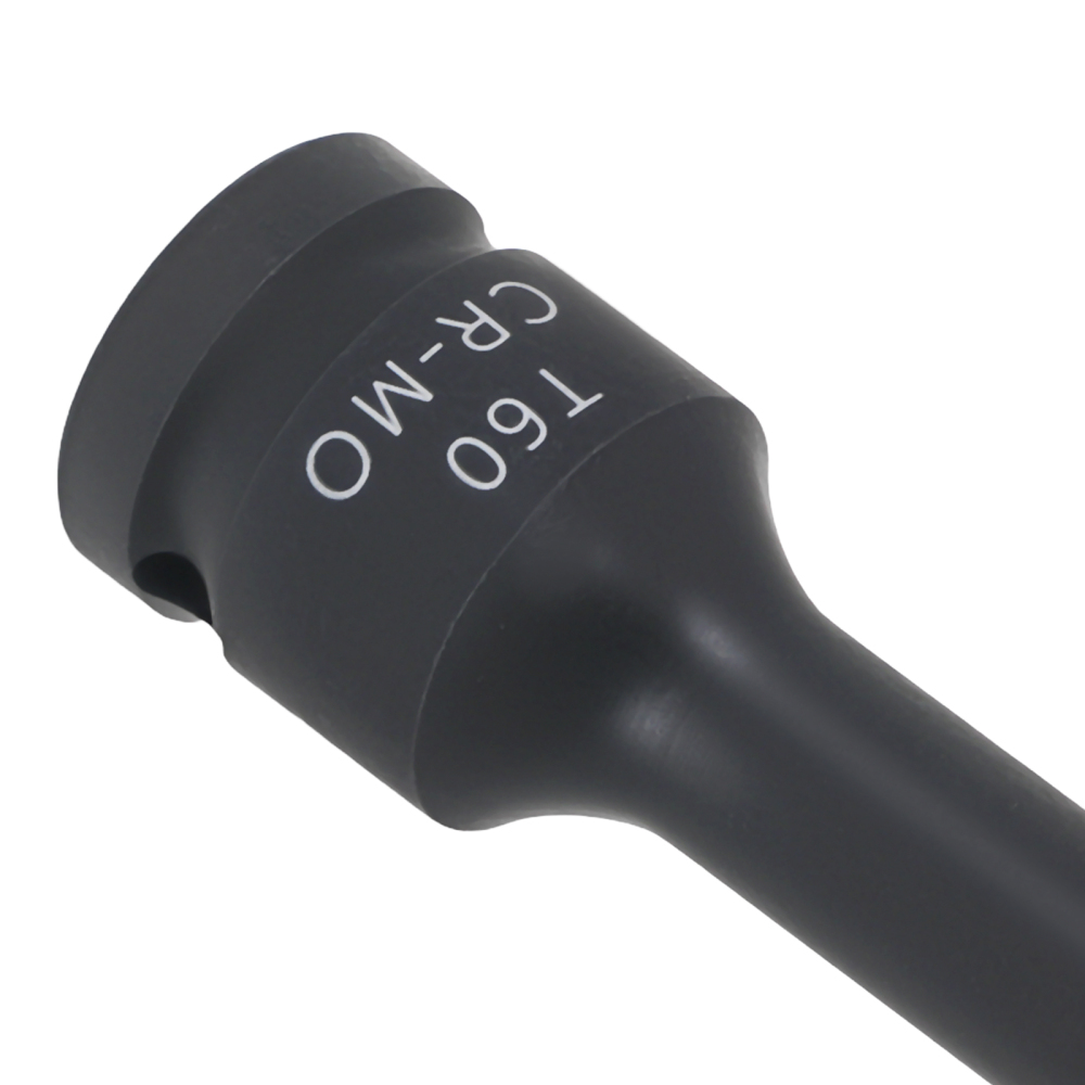 1/2 Drive Socket T60 Star 78mm Bit CR-MO Black Phosphate Impact