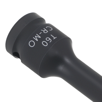 1/2 Drive Socket T60 Star 78mm Bit CR-MO Black Phosphate Impact