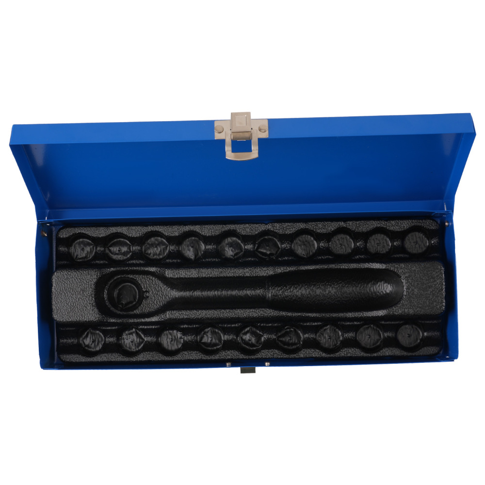 21pc Oil Drain Plug Key Set 3/8 Hex Square Sump Engine for VAG Gearbox