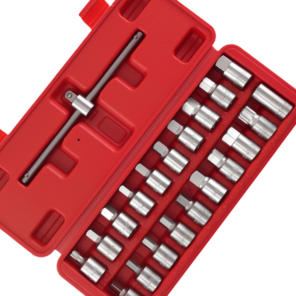 21 Chiavi Esagonali Bussola Scarico Olio compatibile per Fiat Lancia Renault Toyota Ford