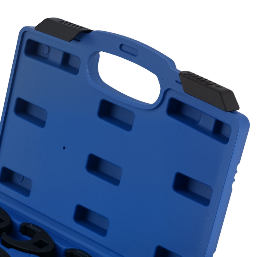 19X Crows foot Wrench Set 1/2 and 3/8” Drive Flare Nut Crowfoot Wrench Set