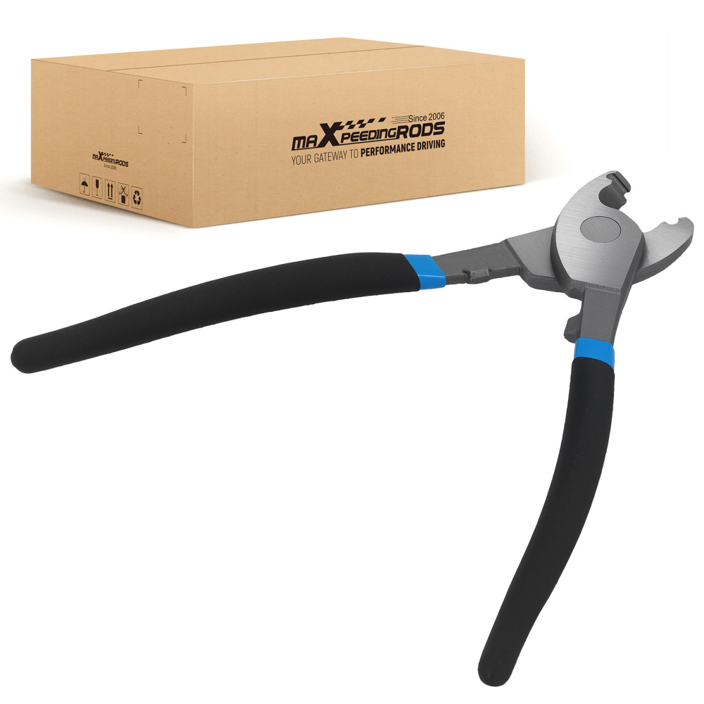 8 Cable Cutter Wire Cutting Pliers 200mm CRV Steel Soft Grip Handle