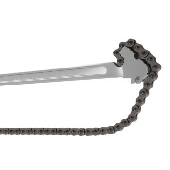 24 Inch Chain Wrench for Pipe Fitting CRV Steel 6.7 Clamp Capacity 560mm