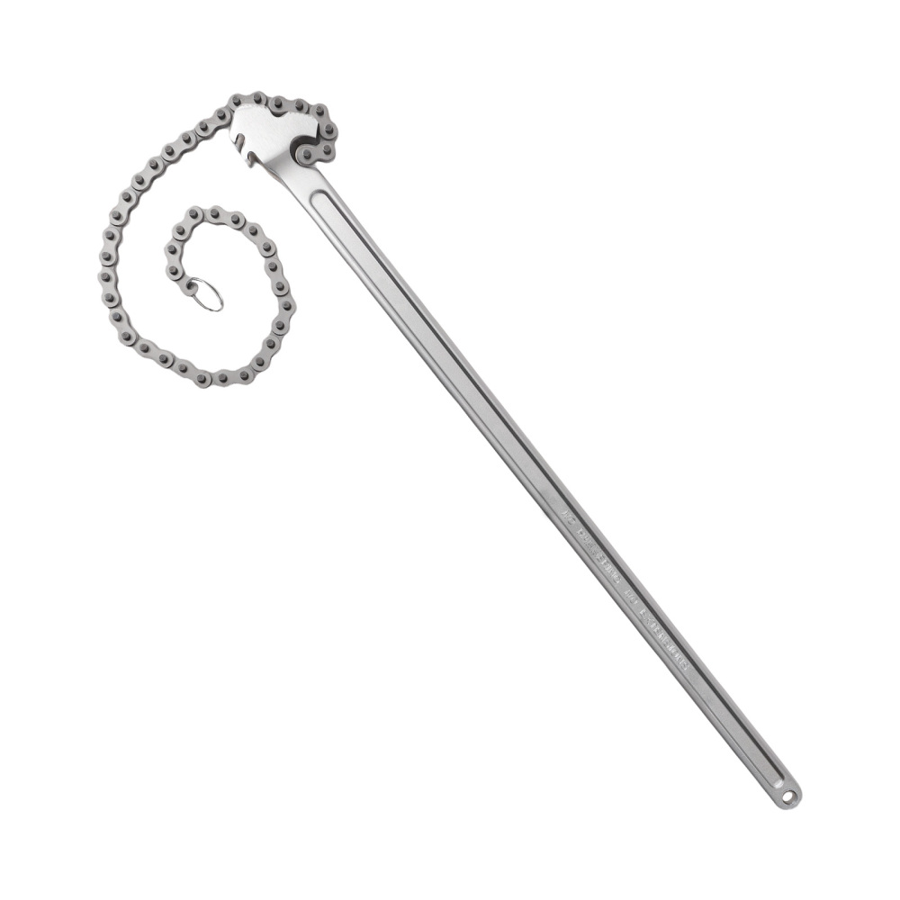 24 Inch Chain Pipe Wrench CRV Heavy Duty Plumbing Tool 170mm Max