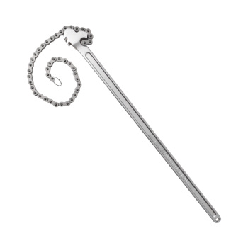 24 Inch Chain Pipe Wrench CRV Heavy Duty Plumbing Tool 170mm Max