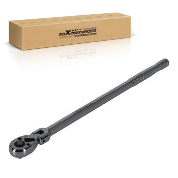 1/4 Drive Flexi Head Ratchet Handle 305mm 72-Tooth Quick-Release Polish