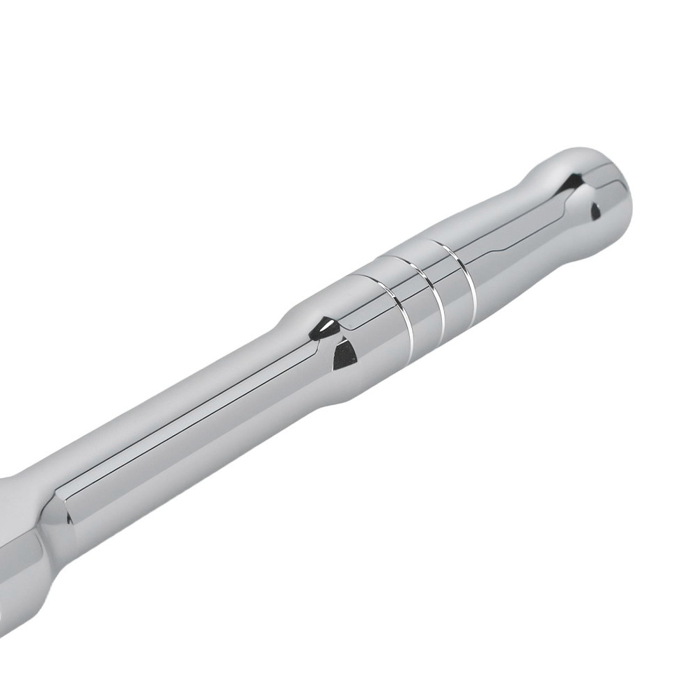 1/4 72-Tooth Flex Head Ratchet Chrome Plated Mirror Tool 175mm 5° Arc