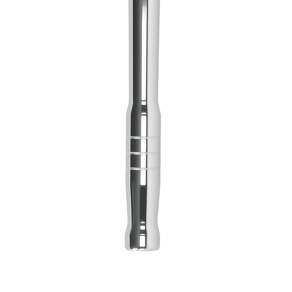 1/4 72-Tooth Flex Head Ratchet Chrome Plated Mirror Tool 175mm 5° Arc