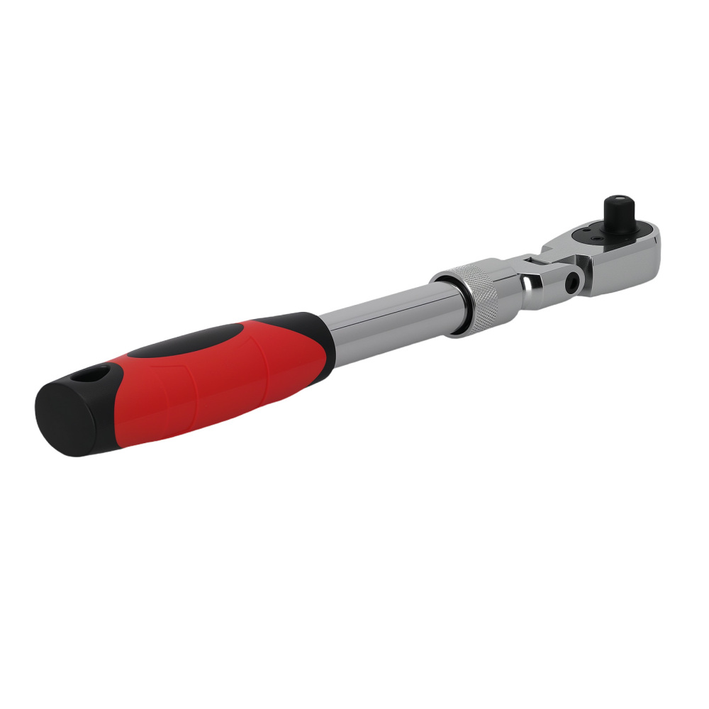 3/8 Drive 72T Flex Head Ratchet Wrench Extendable 250-315mm 40cr Steel Tool