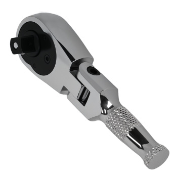180° Flexi Head 72-Tooth Ratchet Wrench 3/8 Drive Stubby CR-V