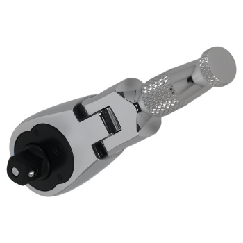 180° Flexi Head 72-Tooth Ratchet Wrench 3/8 Drive Stubby CR-V