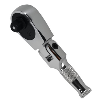 180° Flexi Head 72-Tooth Ratchet Wrench 3/8 Drive Stubby CR-V