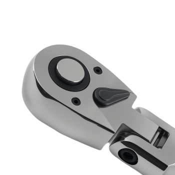 3-Piece Flex Head Ratchet Set 1/4 3/8 1/2 72T Quick Release CR-V Kit