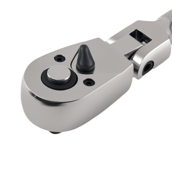 3-Piece Flex Head Ratchet Set 1/4 3/8 1/2 72T Quick Release CR-V Kit