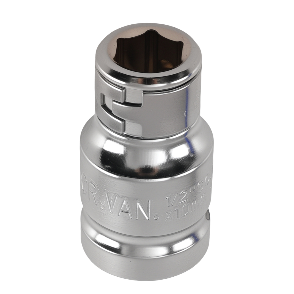 15 Chiavi Brugola CRV 30-75mm Metriche H4-H12 Adattatore 10mm 1/2 Quadro