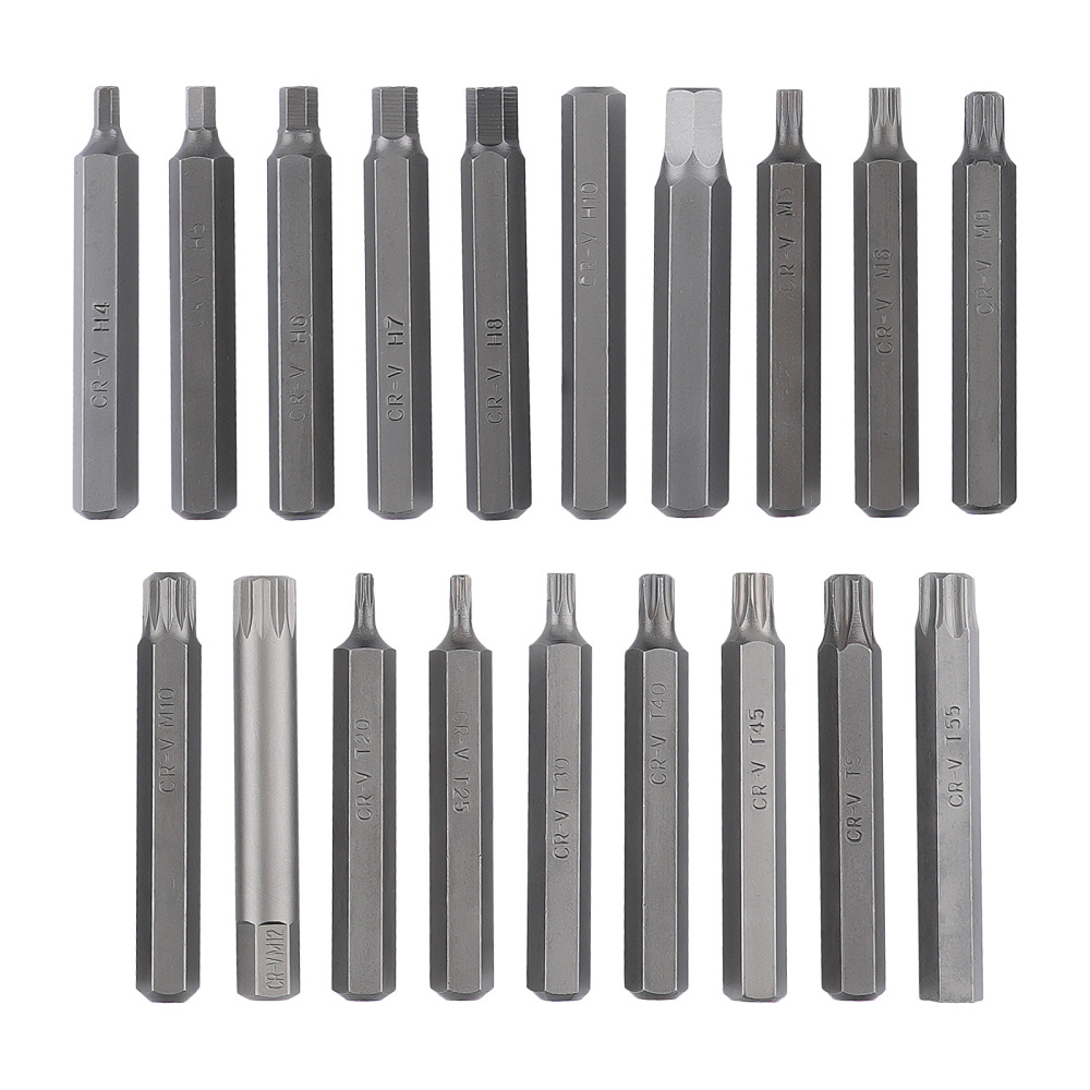 40PC Bit Set Chrome Vanadium Steel Star Hex Spline for Tool Kit Professional