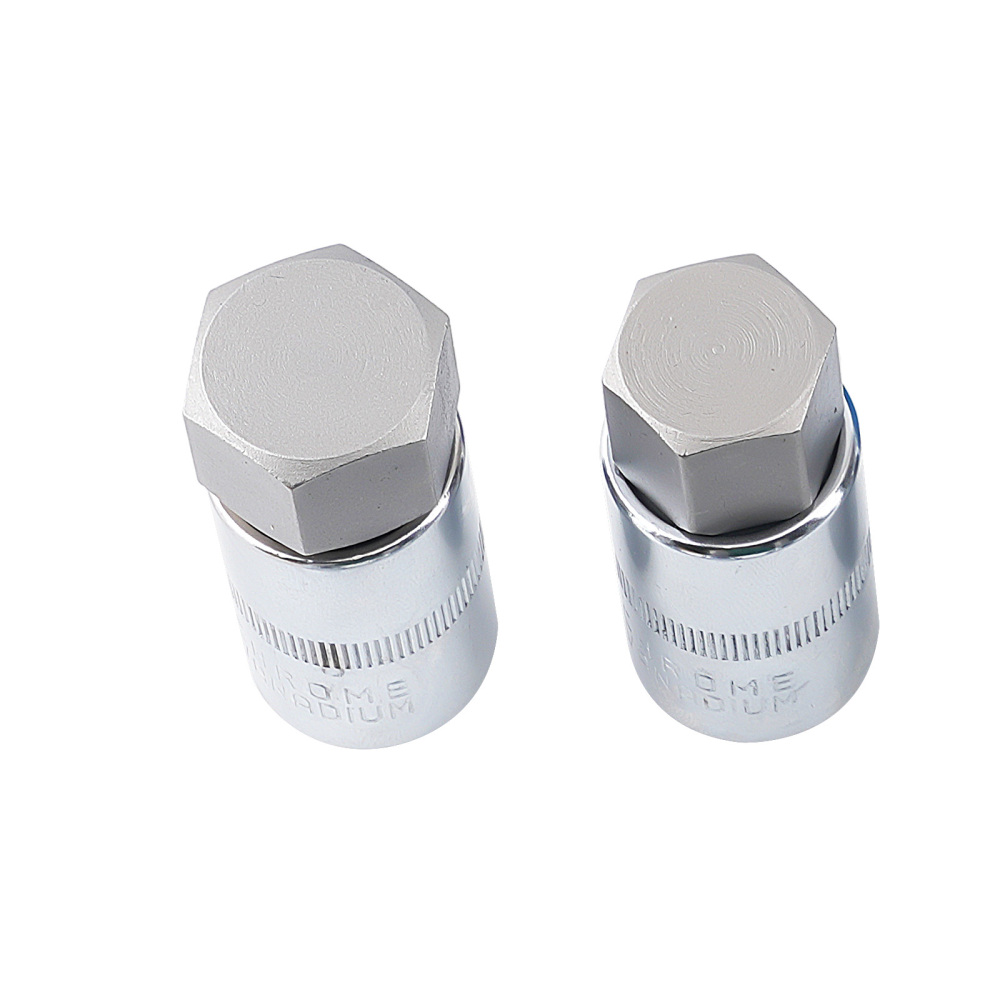 12 Douilles Hex 1/2 Acier Carbone H5-H8-H10-H16-H22 for Clé à Cliquet