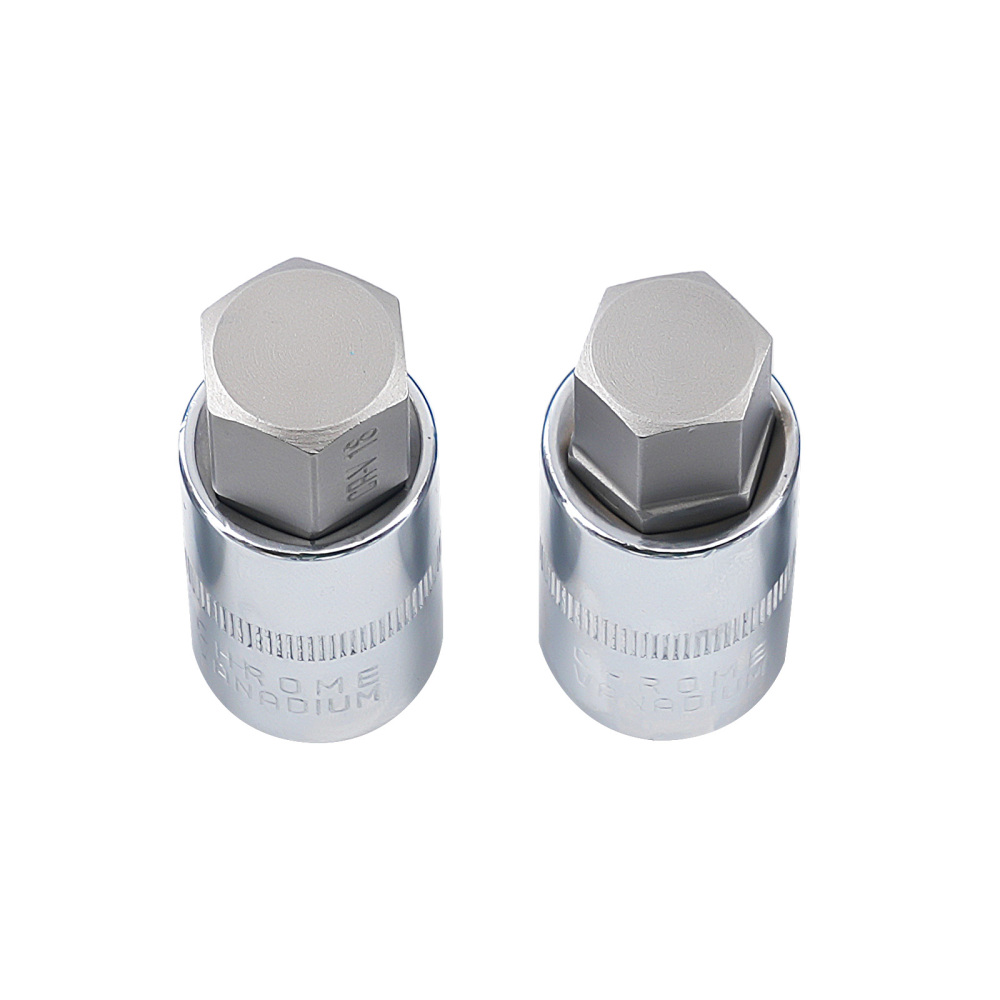 12 Douilles Hex 1/2 Acier Carbone H5-H8-H10-H16-H22 for Clé à Cliquet