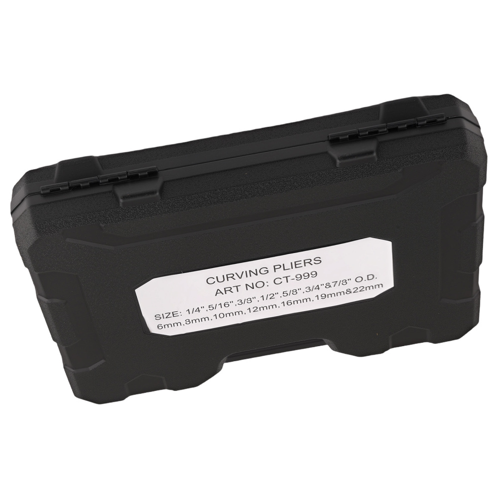 HVAC Tube Bender Reverse Pipes Bending Tools with 7 Dies and Pipe Cutter