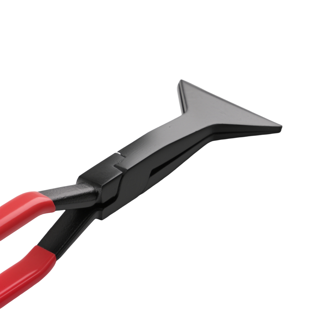 Pinza Aggraffatura 80mm Acciaio Carbonio Forgiato Applicazione Precisa Pro