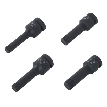 1/2 Drive Impact Spline Bit M12 M14 M16 M18 for VAG Models CR-MO 78mm