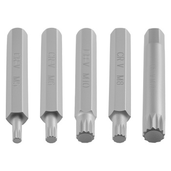 12 Point Spline 3/8 Drive Triple Square Socket Set M5 M6 M8 M10 M12 11pcs