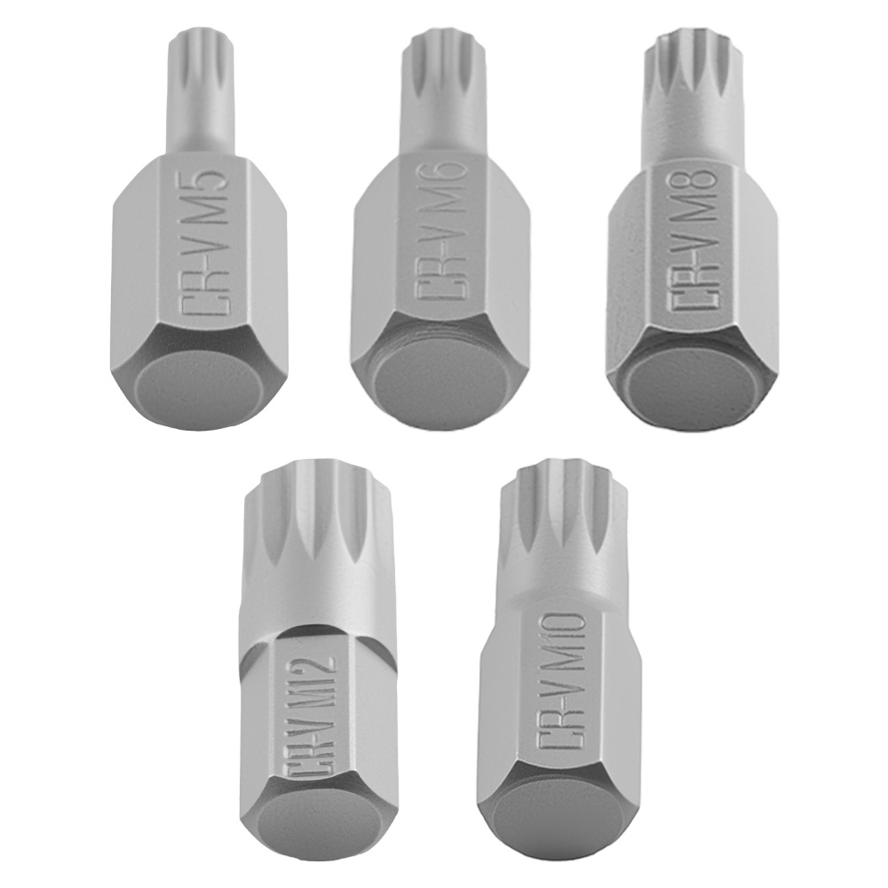 12 Point Spline 3/8 Drive Triple Square Socket Set M5 M6 M8 M10 M12 11pcs