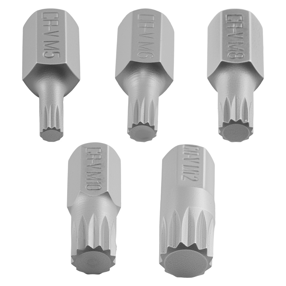 12 Point Spline 3/8 Drive Triple Square Socket Set M5 M6 M8 M10 M12 11pcs