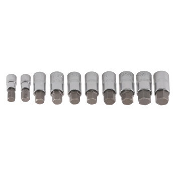 32pc SAEMetric Socket KIt Standard Allen 1/4 3/8 1/2 Master Hex Bit
