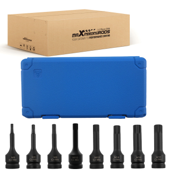 Douilles Cannelé 8pcs for Pneumatique M5 M6 M8 M10 M12 M14 M16 M18 78MM